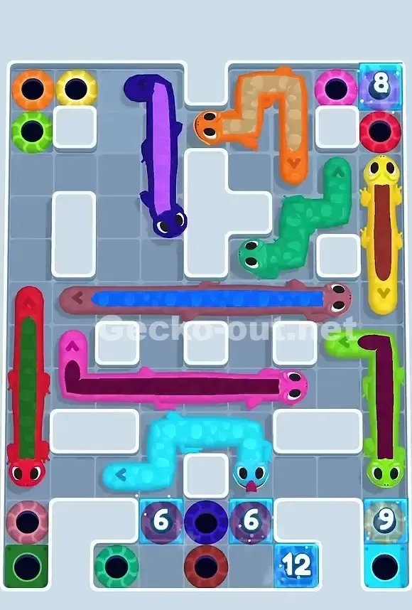 Gecko Out Level 831 Screenshot