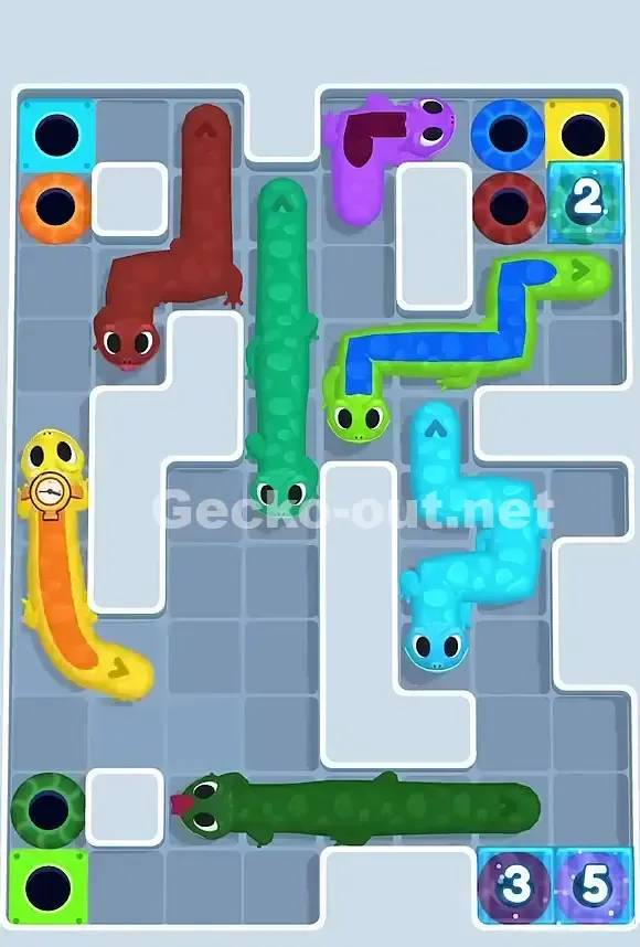 Gecko Out Level 833 Solution 2
