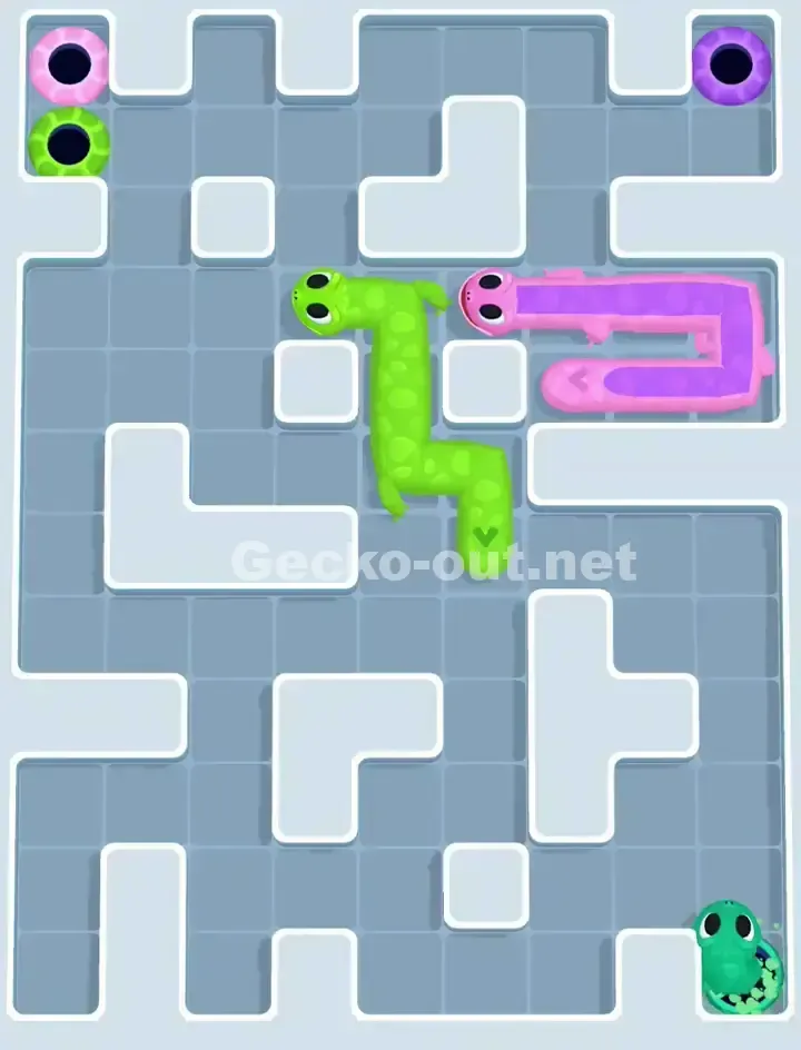 Gecko Out Level 1037 Solution 3