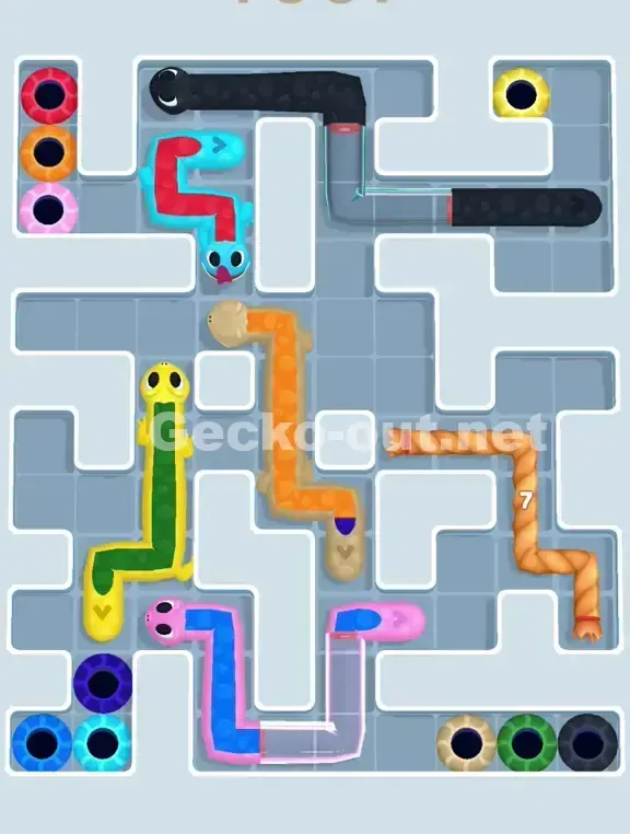 Gecko Out Level 1007 Solution 2