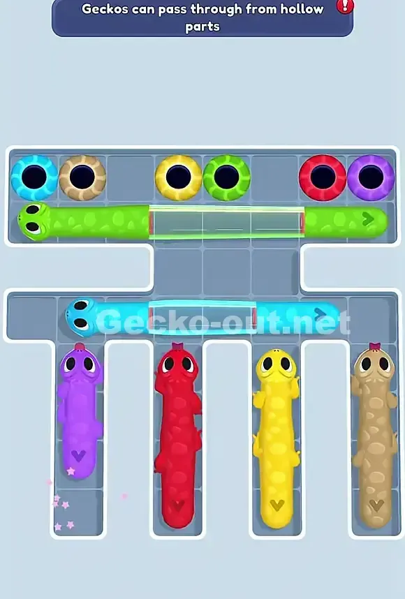 Gecko Out Level 864 Screenshot