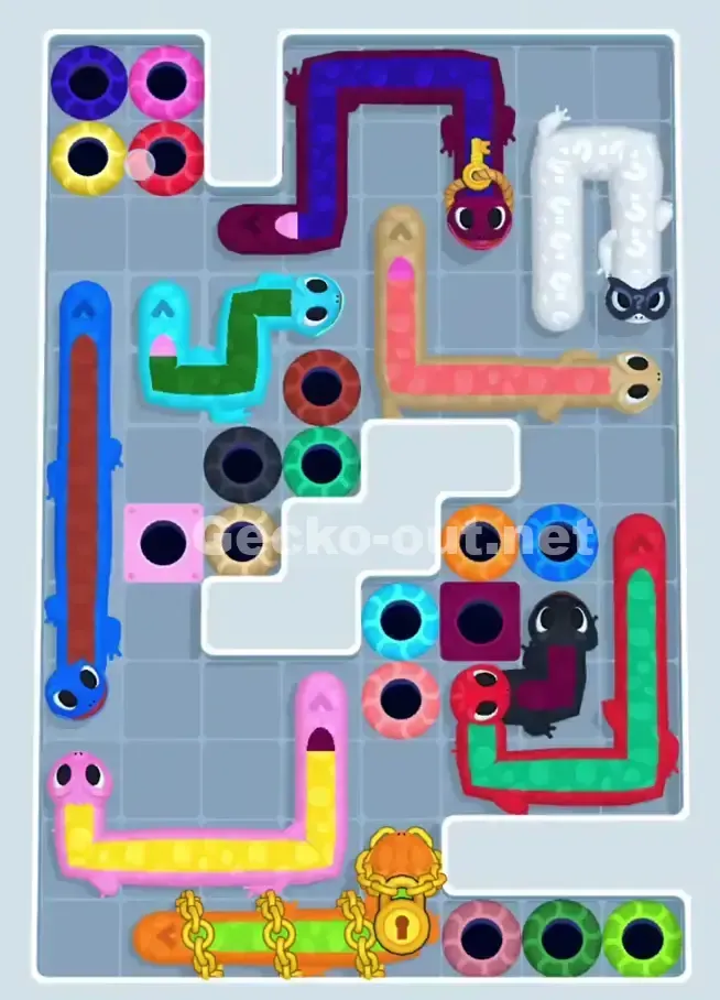 Gecko Out Level 1080 Gameplay