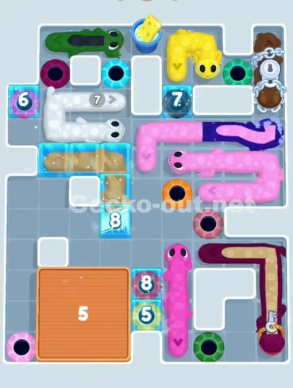 Gecko Out Level 984 Solution 1