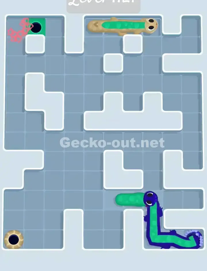 Gecko Out Level 1121 Solution 3