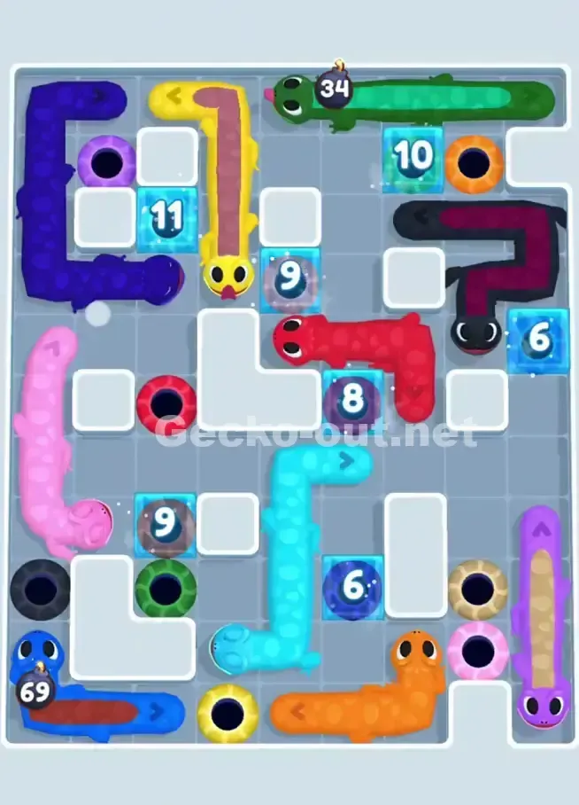 Gecko Out Level 1070 Screenshot