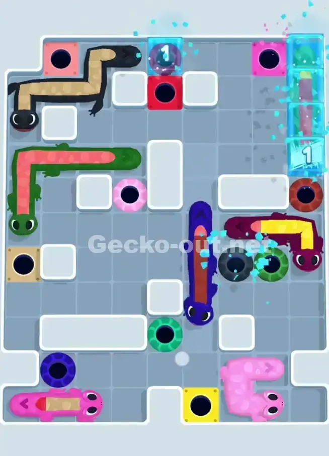 Gecko Out Level 1064 Solution 2