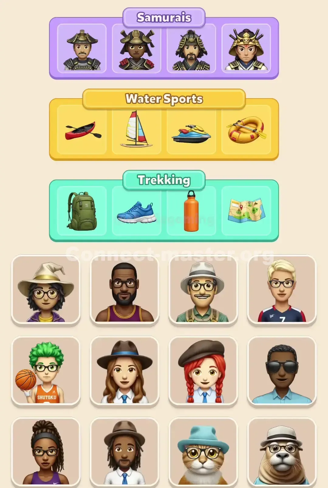 Connect Master Level 15 Solution 3