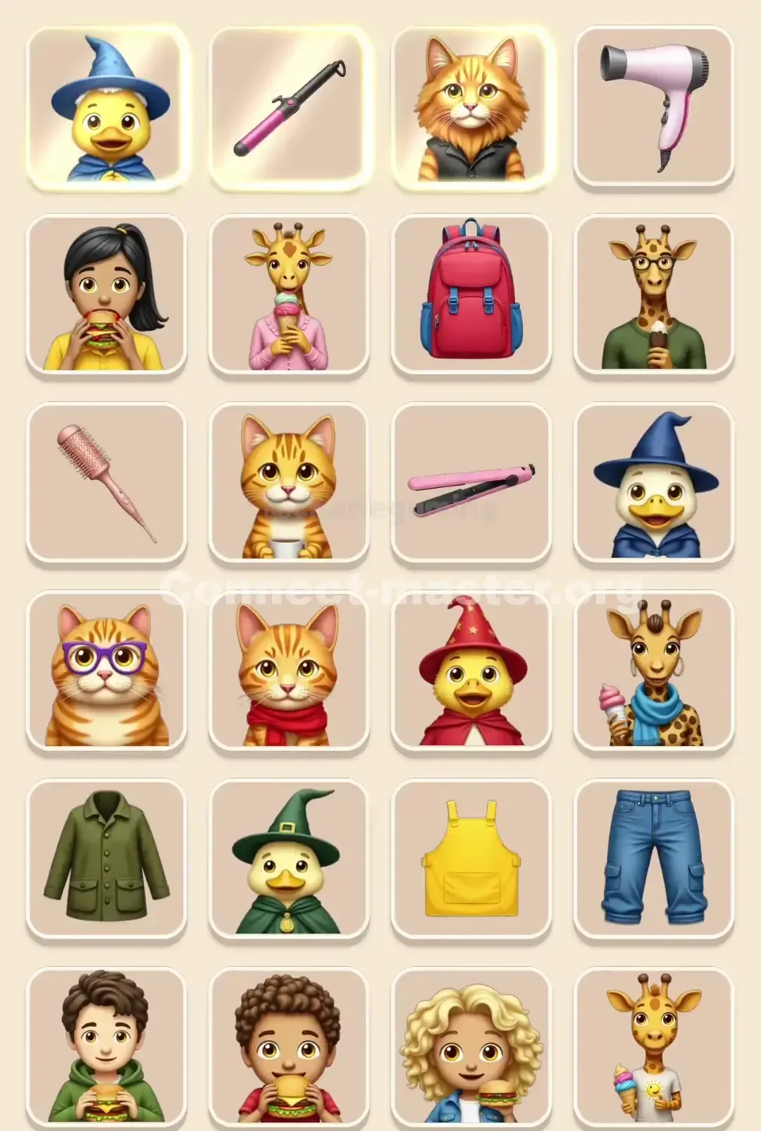 Connect Master Level 168 Solution 3