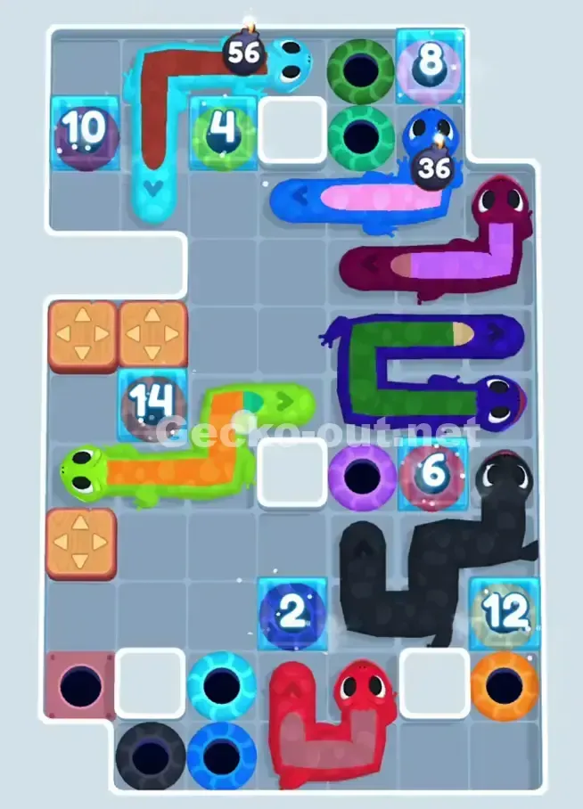 Gecko Out Level 1079 Solution 1