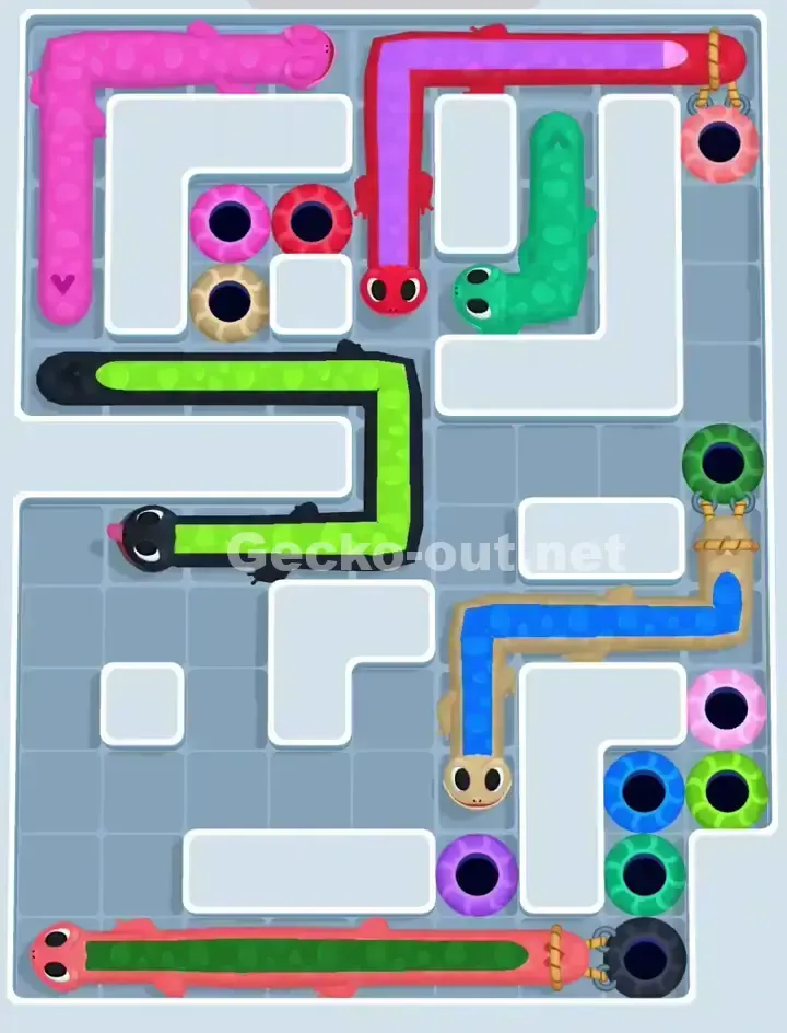 Gecko Out Level 1162 Solution 2