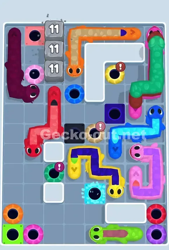 Gecko Out Level 857 Solution 1