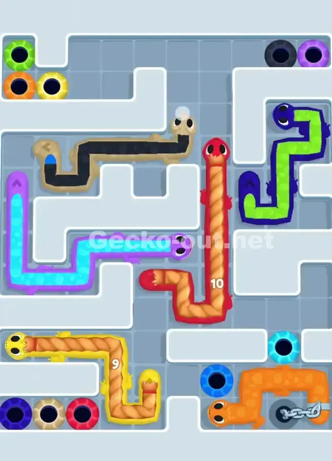 Gecko Out Level 1025 Solution 1
