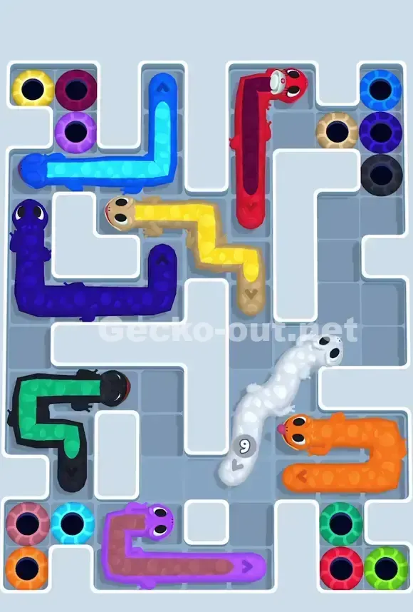 Gecko Out Level 734 Solution 1