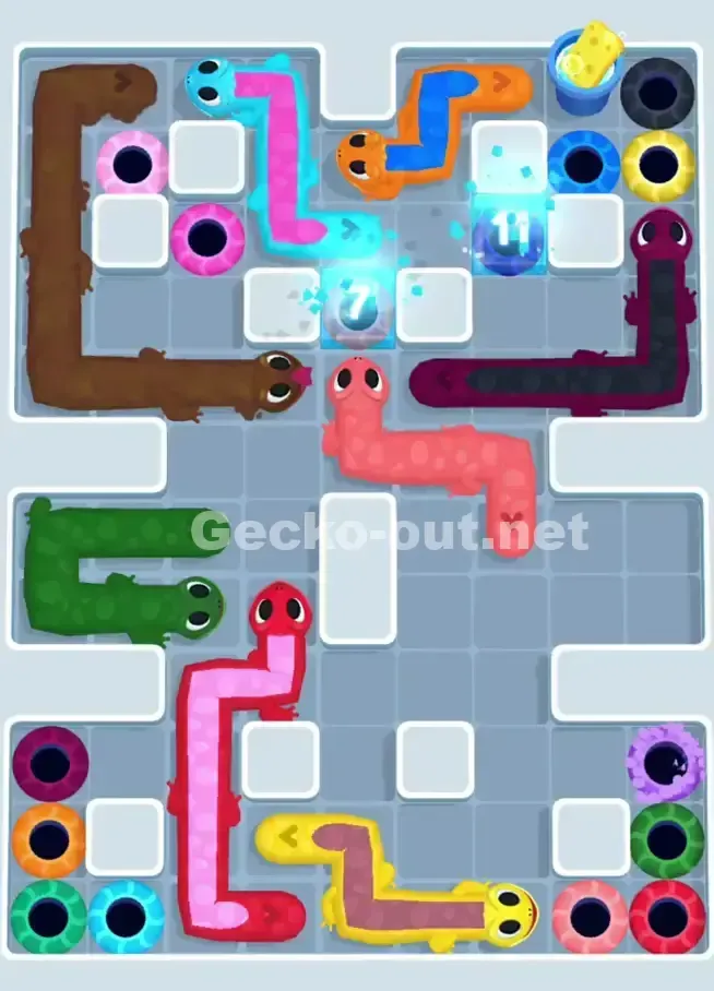 Gecko Out Level 1074 Solution 2