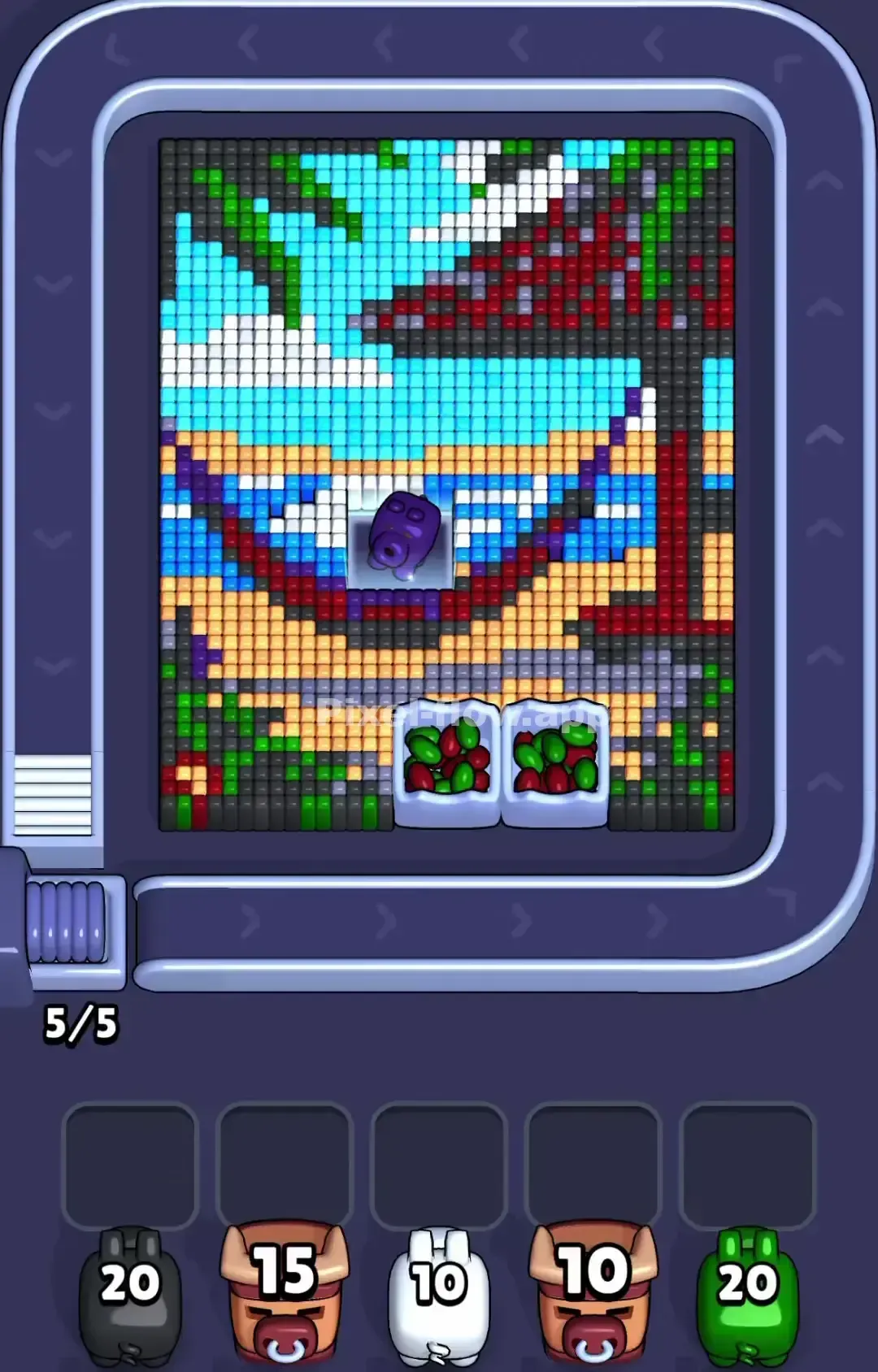 Pixel Flow Level 1396 Solution (Wrong Level? Fix Here) 📸