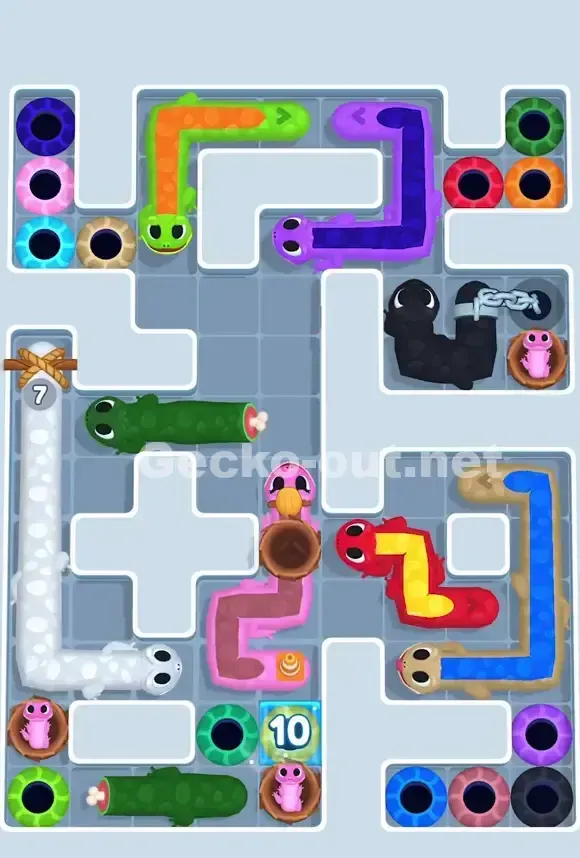 Gecko Out Level 765 Screenshot