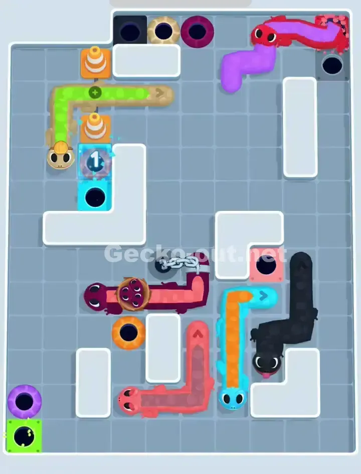 Gecko Out Level 1095 Solution 3