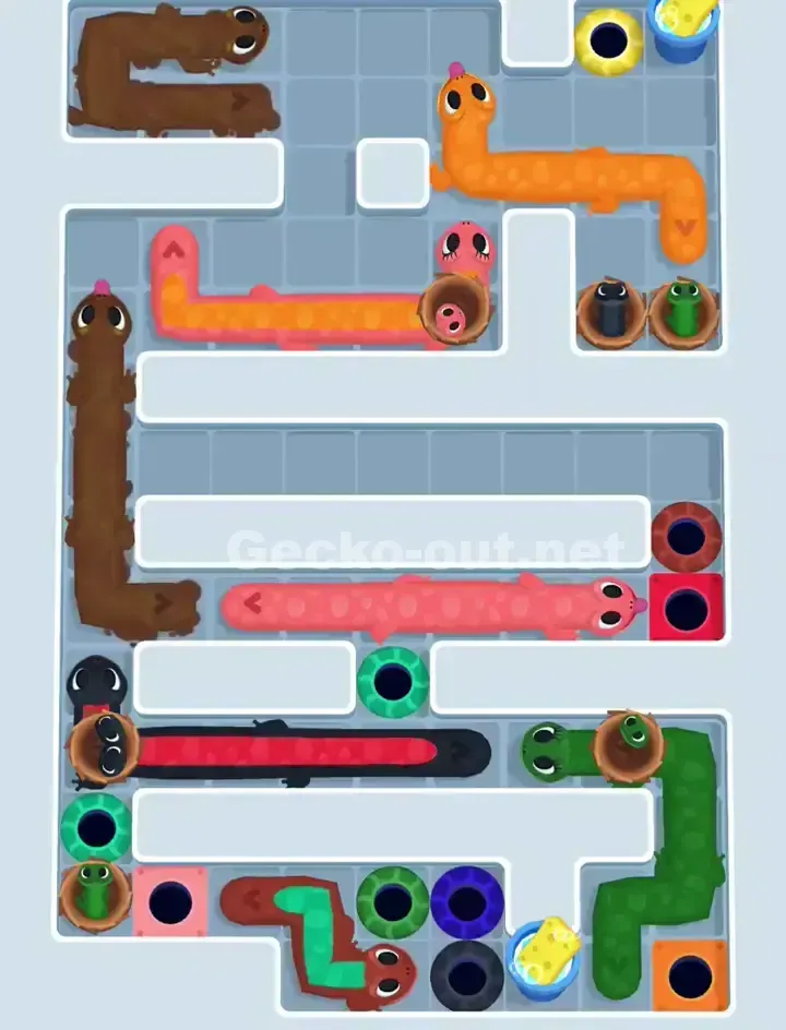 Gecko Out Level 1104 Solution 1