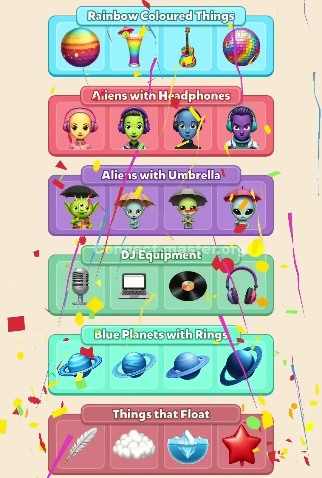 Connect Master Level 740 Solution Walkthrough & Answer