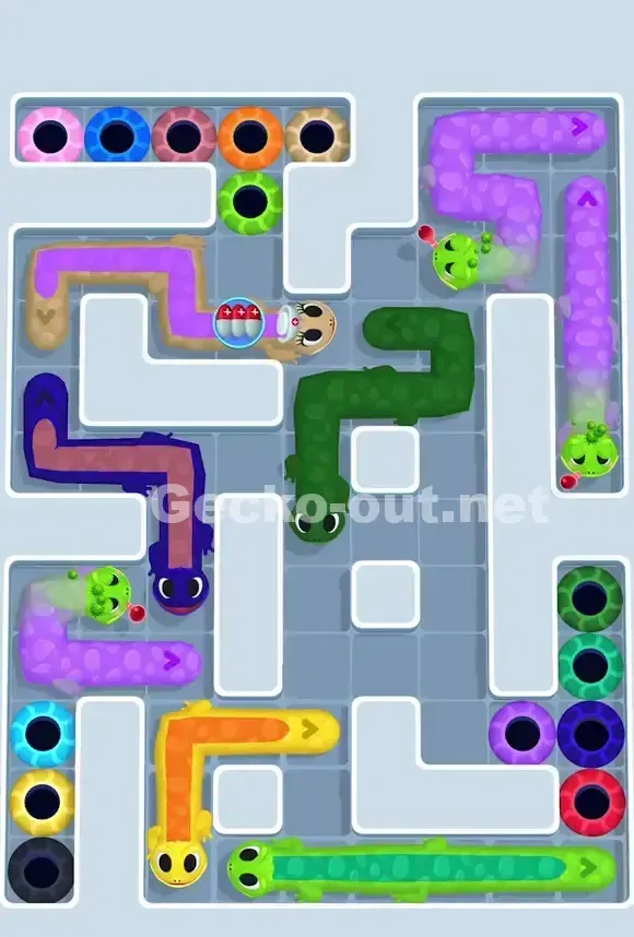 Gecko Out Level 732 Screenshot