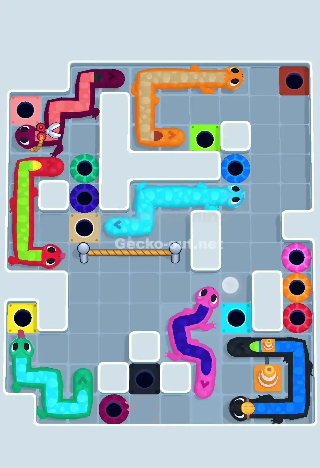 Gecko Out Level 682 Solution 2