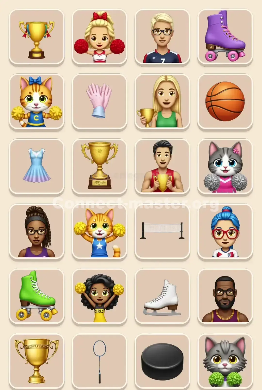 Connect Master Level 208 Solution 1