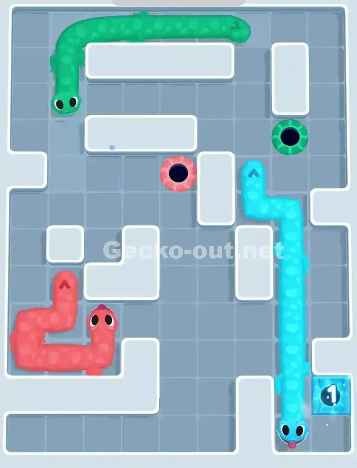 Gecko Out Level 1129 Solution 3