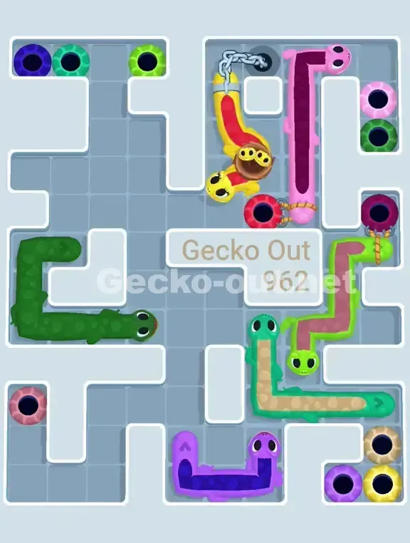 Gecko Out Level 962 Solution 2