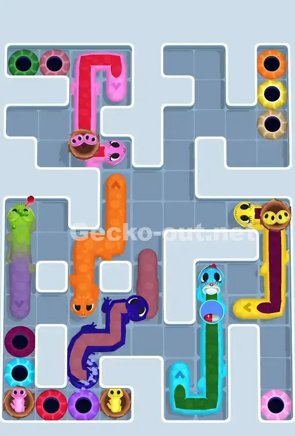 Gecko Out Level 758 Solution 2