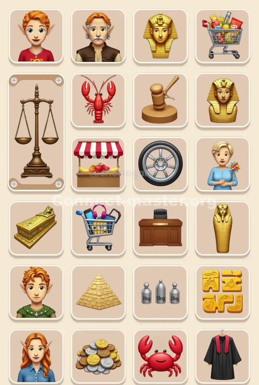 Connect Master Level 158 Solution 1