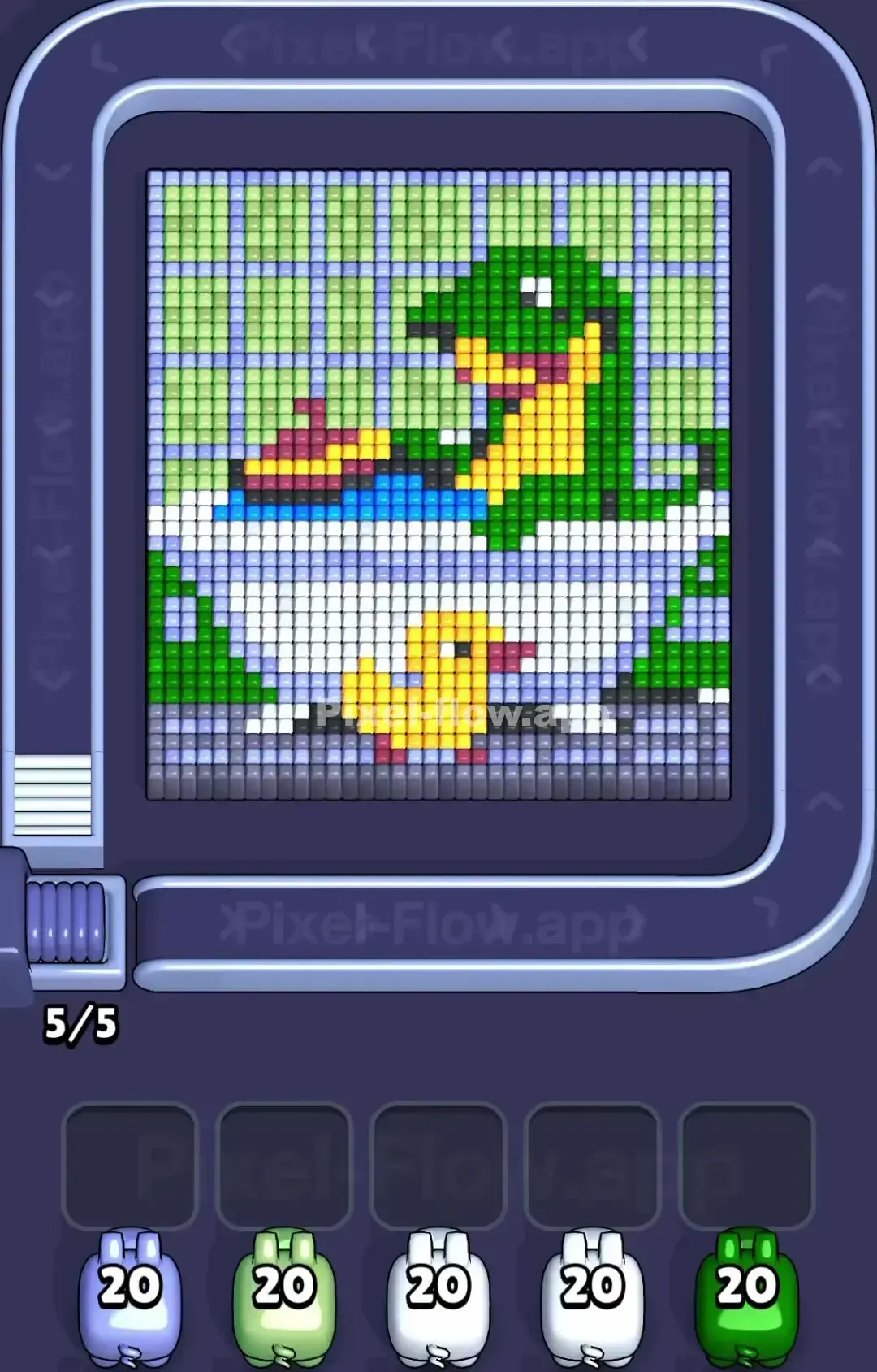 Pixel Flow Level 1337 Solution (Wrong Level? Fix Here) 📸