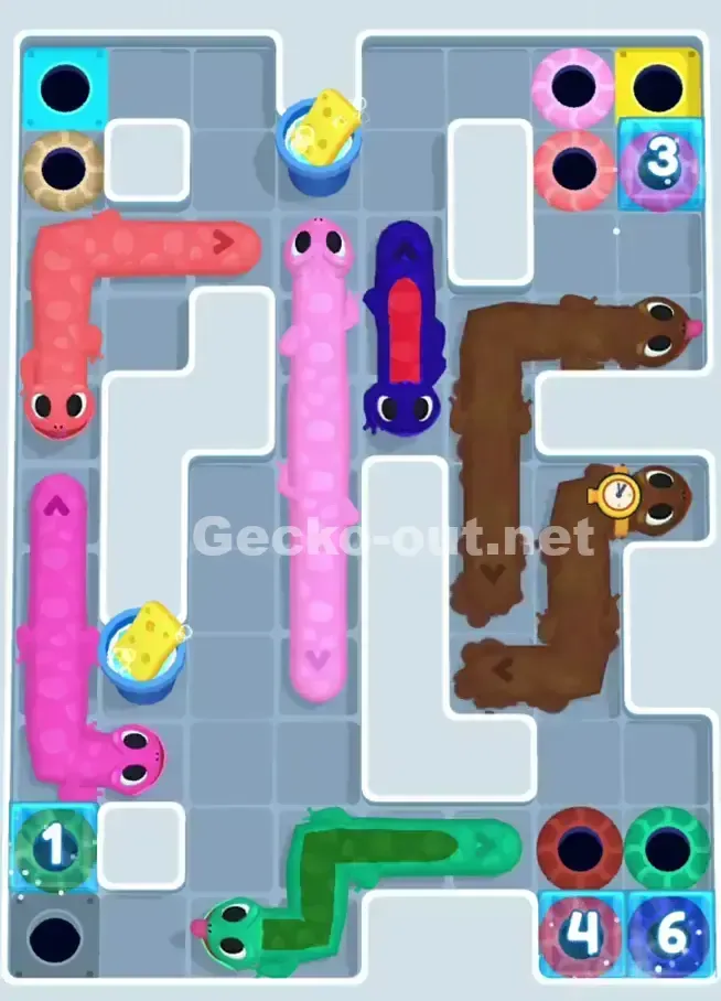 Gecko Out Level 983 Solution 2