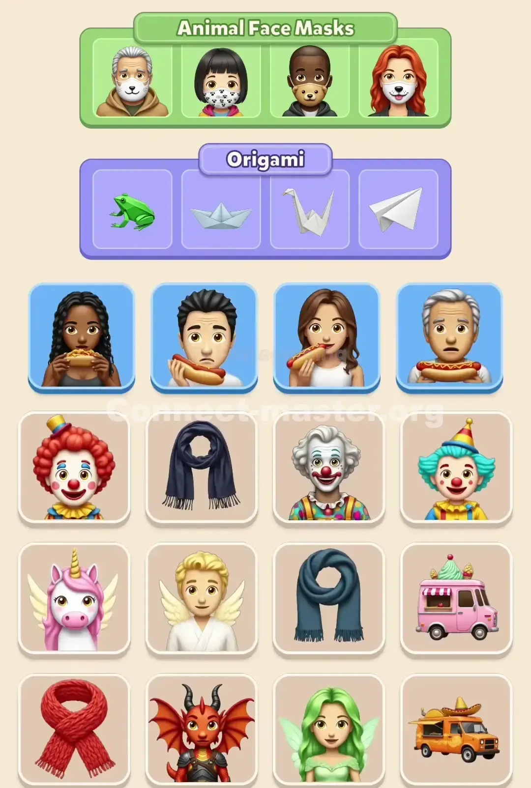 Connect Master Level 197 Solution 3