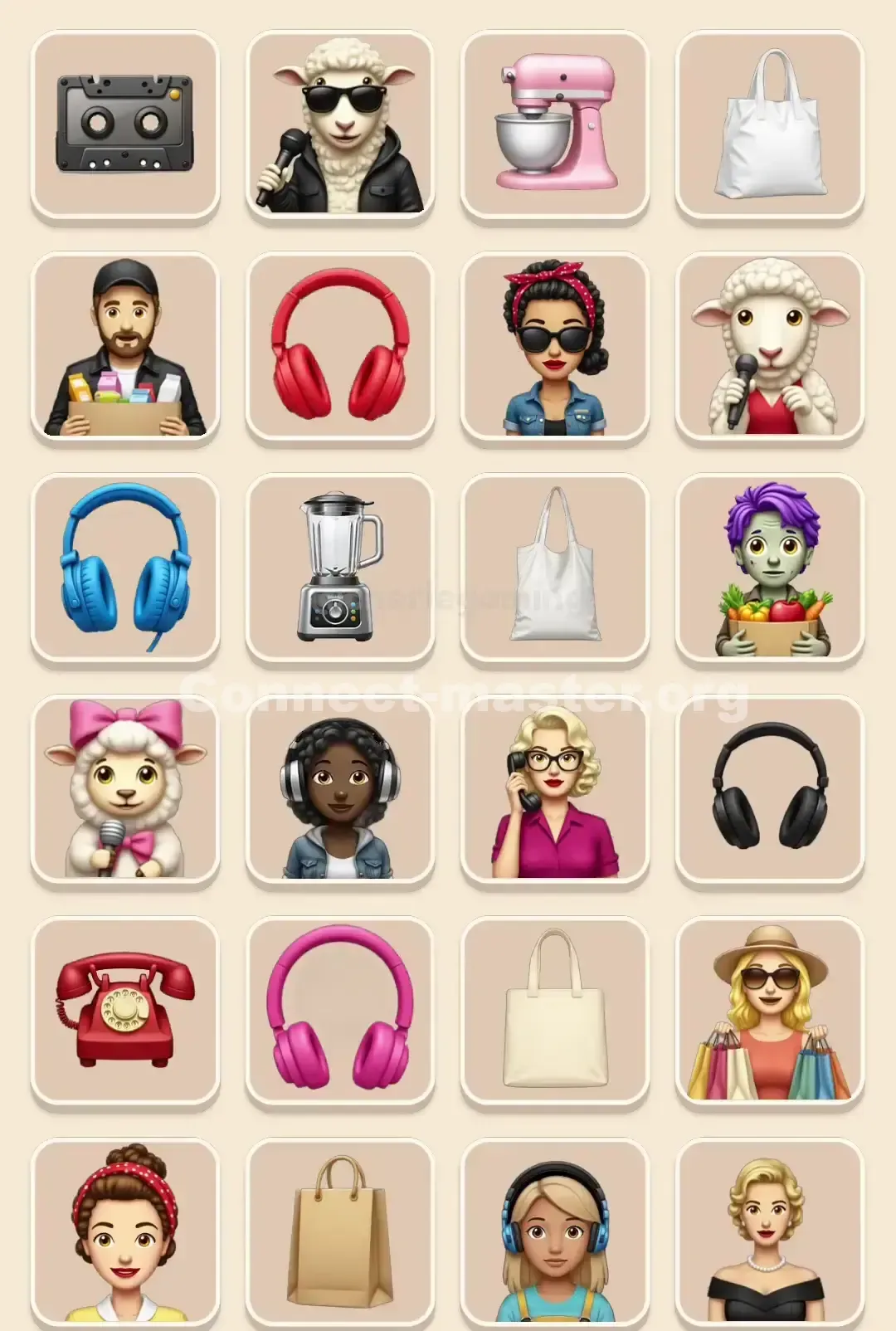 Connect Master Level 142 Solution 1