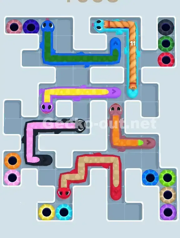 Gecko Out Level 1008 Screenshot