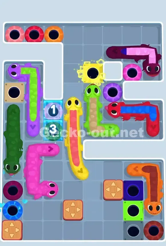 Gecko Out Level 827 Solution 2