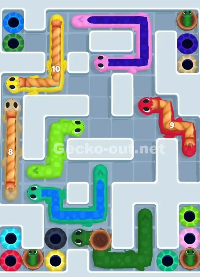 Gecko Out Level 1024 Solution 1