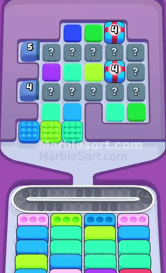 Marble Sort Level 397 Walkthrough Solution | Marble Sort 397