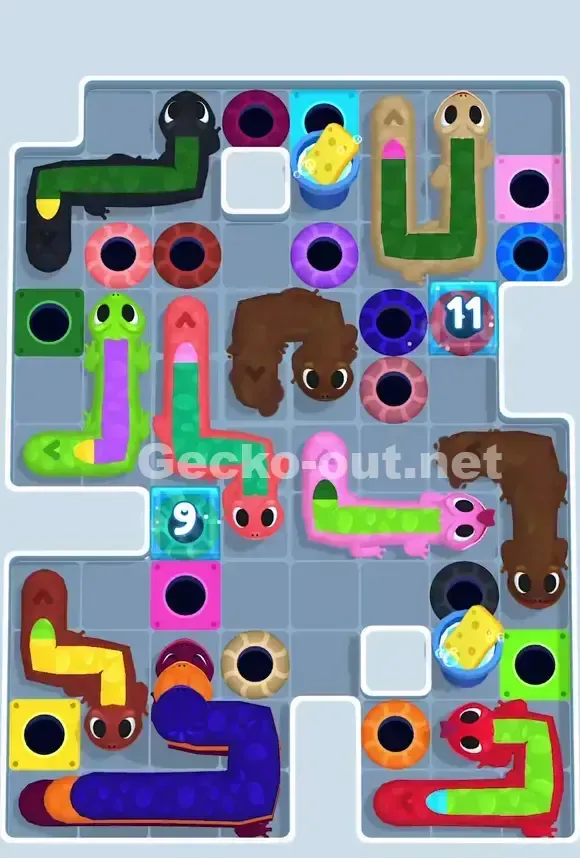 Gecko Out Level 855 Gameplay