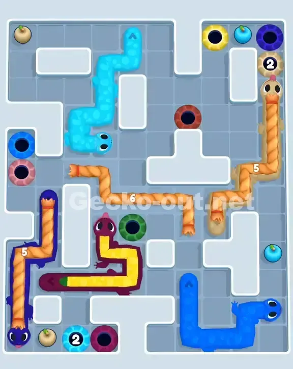 Gecko Out Level 1147 Solution 2