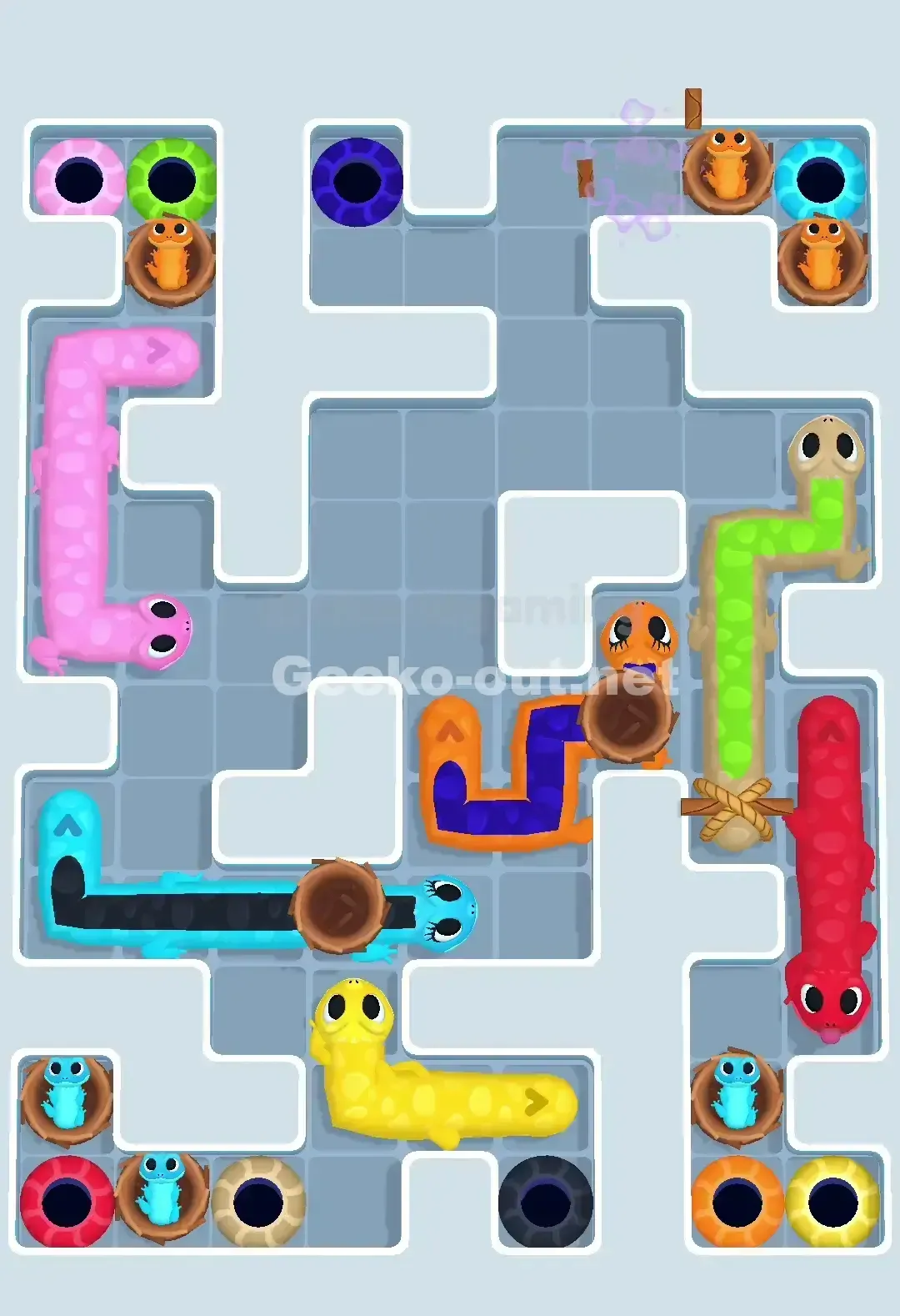 Gecko Out Level 664 Solution 2