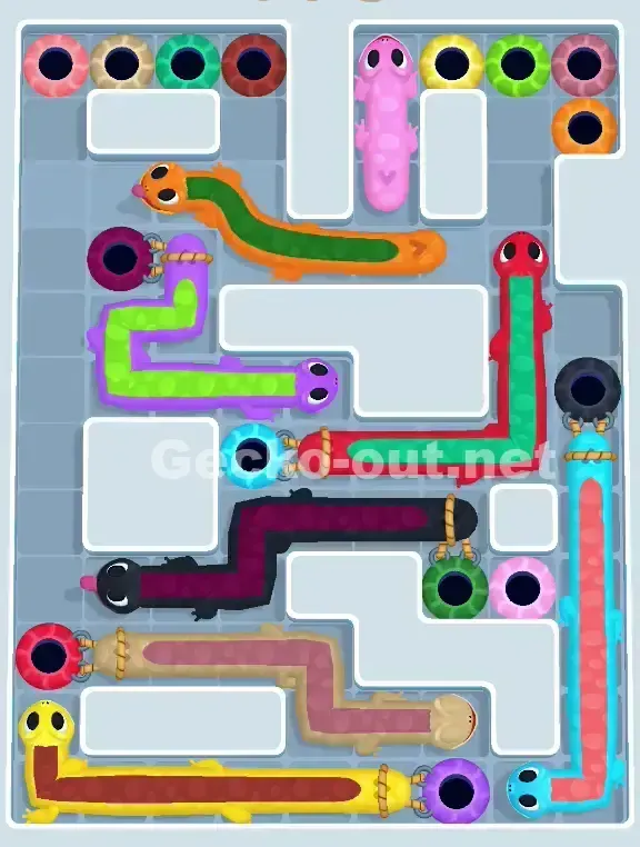 Gecko Out Level 978 Solution 1