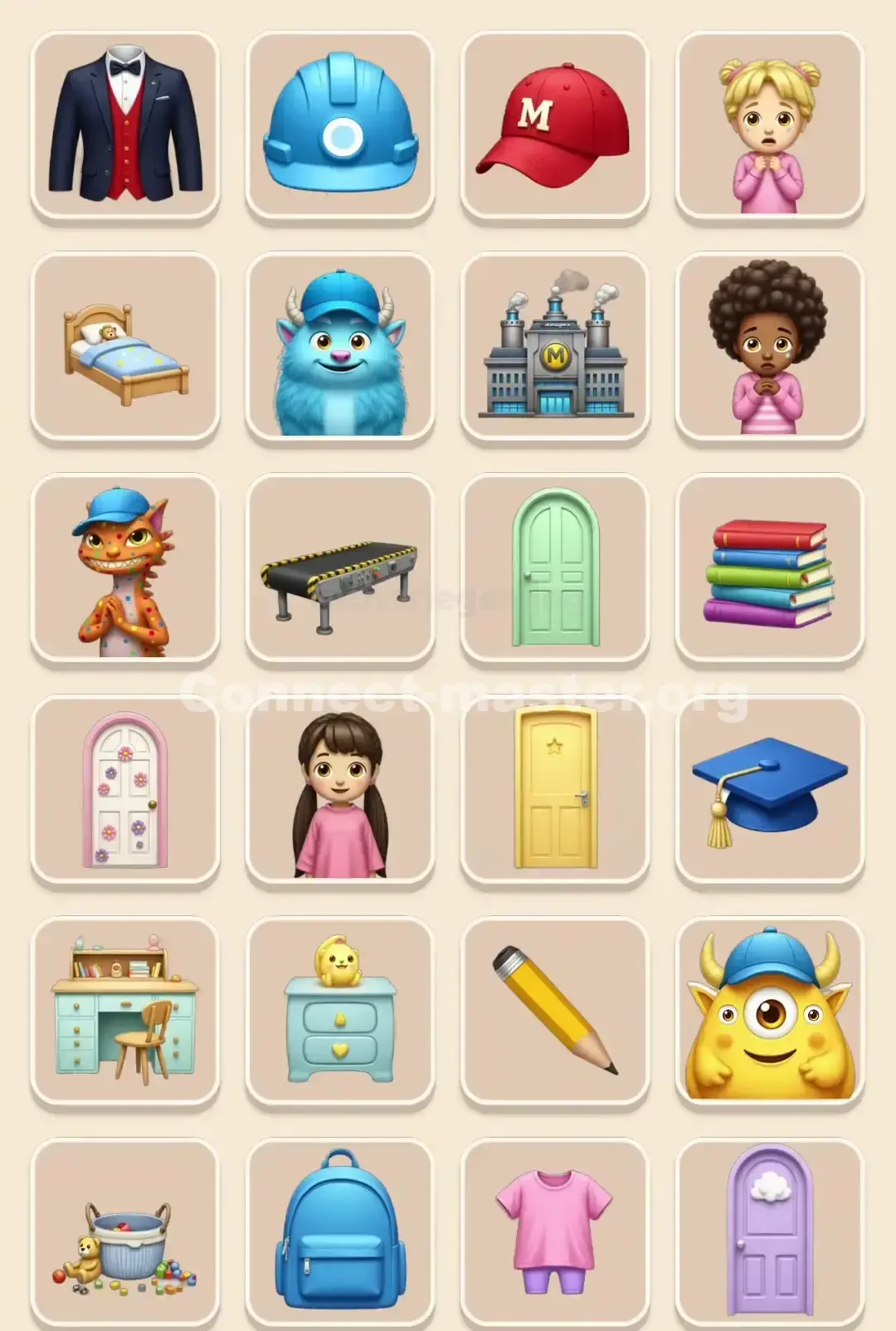 Connect Master Level 33 Solution 1