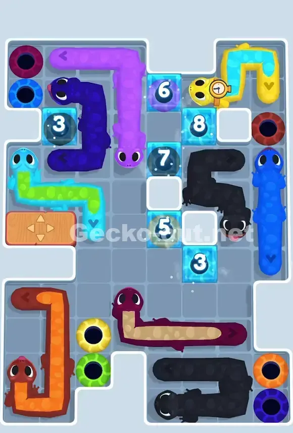 Gecko Out Level 813 Solution 1