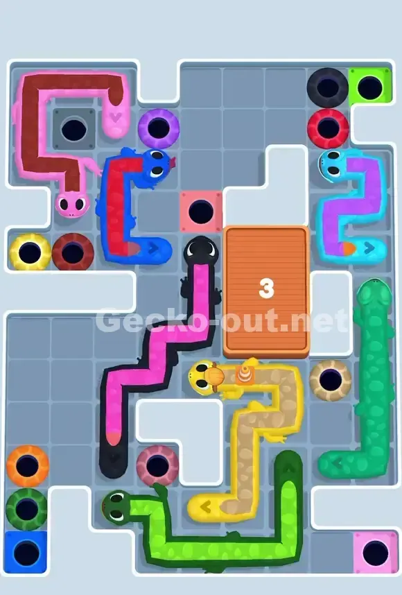 Gecko Out Level 686 Solution 2