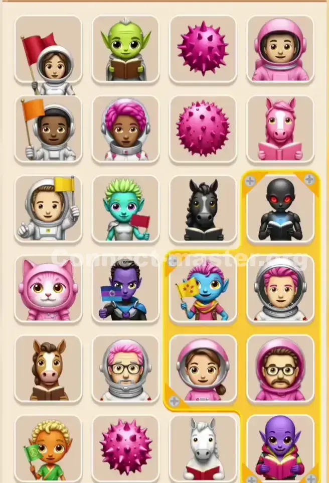 Connect Master Level 293 Solution 1