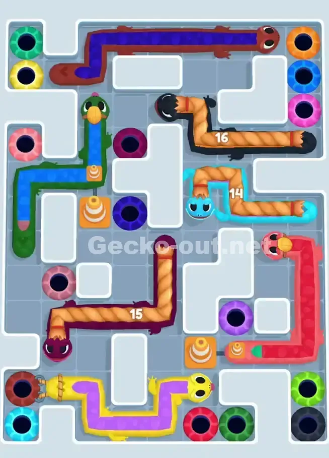 Gecko Out Level 1046 Screenshot