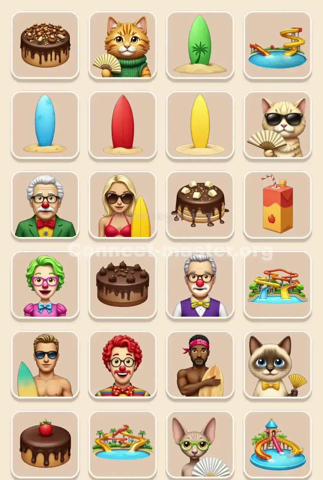 Connect Master Level 186 Solution 2