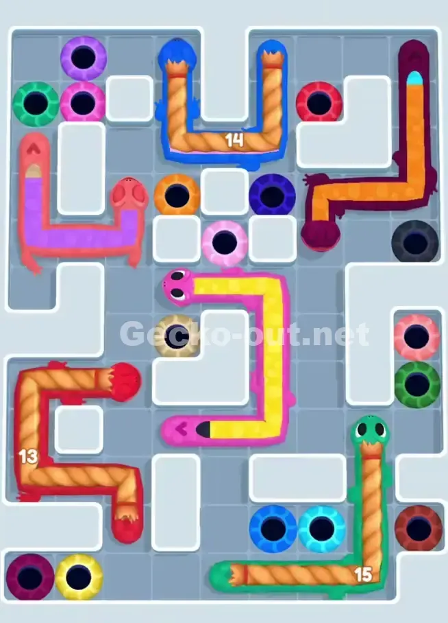 Gecko Out Level 1036 Screenshot