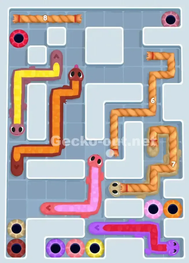 Gecko Out Level 1054 Solution 2